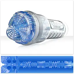 Мастурбатор Fleshlight Turbo Core Blue Ice - мініатюра 2