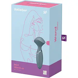 Вібромасажер Satisfyer Mini Wand-er Grey (SO7793) [169270] - мініатюра 8