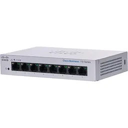Комутатор мережевий Cisco CBS110-8T-D-EU - мініатюра 1