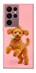 TPU чохол Demsky Happy poodle для Samsung Galaxy S22 Ultra