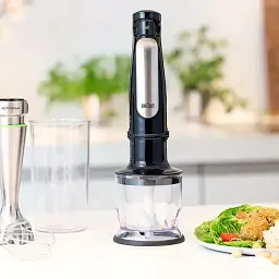 Змішувач вертикальний Braun Multiquick MQ7025X 1000Вт, регульована швидкість, - мініатюра 2