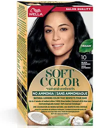 Фарба для волосся Wella Soft Color відтінок 10 Чорний еспресо (3616302076796) - мініатюра 2