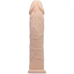 Насадка Pretty Love Penis Sleeve BI-026227, Телесный - мініатюра 2