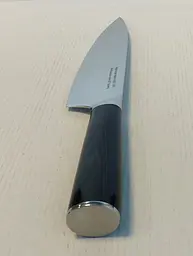 Ніж кухарський 20 см Damascus DK-HJ 6005 AUS-10 Дамаська сталь 67 шарів - мініатюра 6
