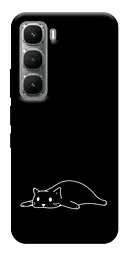 TPU чохол Demsky Lazy cat для Infinix Hot 60i