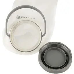 Пляшка для води Tribe Soft Bottle 1 л TPU м'яка crystal-white (T-FE-0023-crystal-white) - мініатюра 3