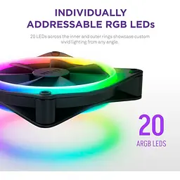 Вентилятор NZXT F120 RGB Duo Black (RF-D12SF-B1) - мініатюра 6
