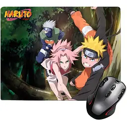 Ігрова поверхня Nextprint Наруто та Сакура Наруто Naruto 220 х 180 мм (7963)