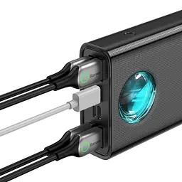 Зовнішній акумулятор Baseus Amblight Digital Display Quick Charge 65W 30000mAh [PPLG-A01] Black [69813] - мініатюра 4