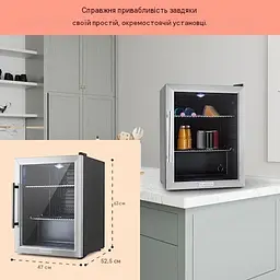 Холодильник Klarstein Beersafe XL 60 Л (10032672) - миниатюра 2