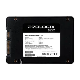 SSD накопичувач 512GB Prologix S360 2.5 SATAIII TLC (PRO512GS360) - мініатюра 2