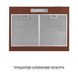 Витяжка плоска Minola HPL 612 BR - мініатюра 5