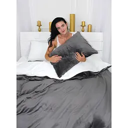 Постільна білизна MirSon Велюр Winter Delicate 28-0092 Papavero King Size (2200004045214) - мініатюра 4