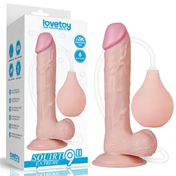 Фалоімітатор - Squirt Extreme Dildo 9" Flesh