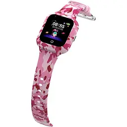 Ремінець Uwatch Replacement Silicone for GW72 Strap Pink - мініатюра 3