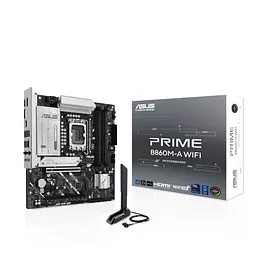 Материнcька плата PRIME B860M-A WIFI s1851 B860 4xDDR5 M.2 DP HDMI Wi-Fi BT mATX Asus teh0019090 - мініатюра 10