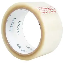 Скотч пакувальний Profi, 45 мм x 100 м, 40 мкм, прозорий
