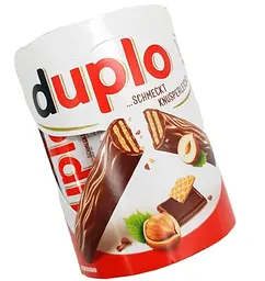 Шоколадні батончики Ferrero Duplo з шоколадно-горіховою начинкою 10 шт х 18.2 г - мініатюра 2