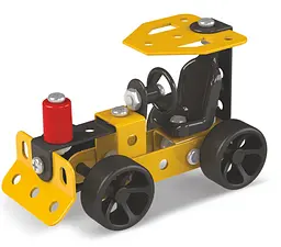 Конструктор Zephyr Mechanic Bulldozer металевий розвивальний 2 моделі  - мініатюра 2