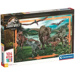  Пазл Clementoni Мaxi Jurassic World 104 елементи (23770)