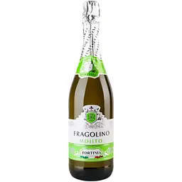 Напій винний Fortinia Fragolino Mojito біле напівсолодке 7% 0.75 л (771458)