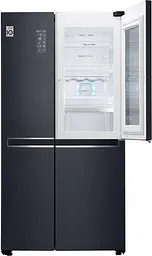 Холодильник SBS LG GC-Q247CBDC 179х74х91см 2 двері холодильне відділення 406 л морозильне відділення 220 л A+ NF Чорний мат. (GC-Q247CBDC) - мініатюра 4