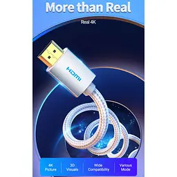 Кабель Vention HDMI to HDMI v2.0 10m Silver (AABIL) [170505] - мініатюра 6