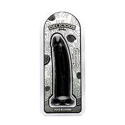 Фалоімітатор на присосці Toyz4lovers Delicious Licorice 19.5 см (чорний) - мініатюра 5