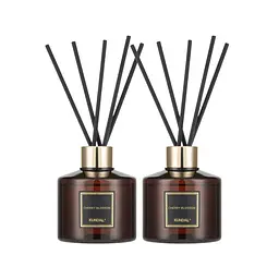 Набір аромадифузорів для дому Вишневий цвіт Perfume Diffuser Cherry Blossom Kundal 200 мл*2 шт.