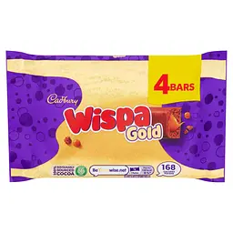 Шоколадні батончики Cadbury Wispa Gold 134 г