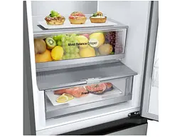 Холодильник з морозильною камерою LG GC-B459FNPW - мініатюра 3