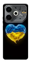 Чохол Demsky Серце України для Tecno Pova 6 Neo (LI6)