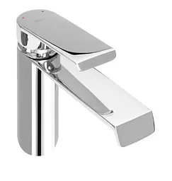 Змішувач для умивальника Rea Hass chrome, низький (REA-B6206) - мініатюра 6