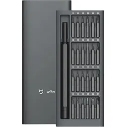 Викрутка з комплектом біт і стрижнів Xiaomi Mi Precision Screwdriver Kit 24 в 1 (BHR4680GL) [22723] - мініатюра 2