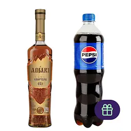 Коньяк Adjari Квартелі 4 зірки 40% 0.5 л