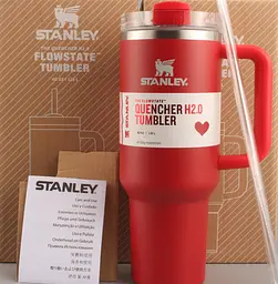 Термокухоль Stanley Quencher H2.0 Tumbler з неіржавкої сталі 1,18 л Red Carpet KT6007827