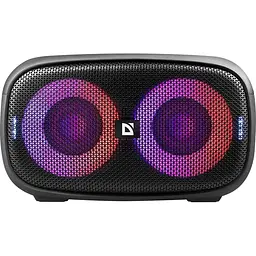 Акустична система 1.0 Defender Q5 20 Вт Bluetooth/FM/USB/TF/IPX5, LED, чорна