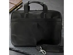 Чоловічий портфель із натуральної шкіри Italico 7044-40 nero Чорний 40x30x9 см TONY PEROTTI sum0029078 - мініатюра 8