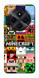 Чохол Demsky Minecraft collage для Xiaomi Redmi 14C / Poco C75