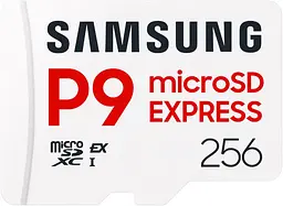 Карта пам’яті SAMSUNG microSD Express Card P9, до 800 Мб/с