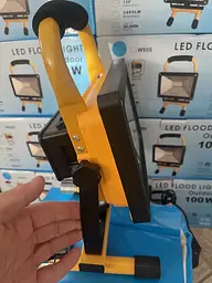 Кемпінговий ліхтар прожектор W805 Led 18650 100W - мініатюра 7
