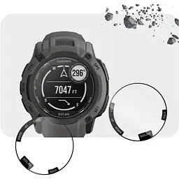 Захисна плівка DK CDK для Garmin Instinct 2X Composite Film box 2 шт. (017542) (black) - мініатюра 2