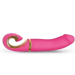Водонепроникний вібратор Gjay Neon Rose Gvibe FT10431 89403 - мініатюра 2