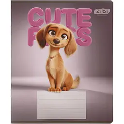 Упаковка зошитів ZiBi Kids Line Cats & Dogs 12 аркушів в лінію 25 шт. (ZB25.1753L) - мініатюра 8
