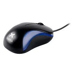 Мишка Vinga MS-882 black - blue - мініатюра 3