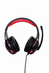 Навушники Gembird GHS-U-5.1-01 Black/Red з мікрофоном - мініатюра 4