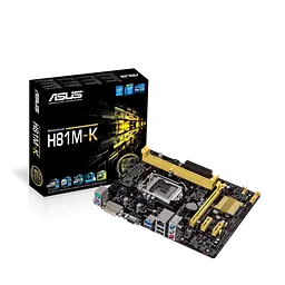 Материнська плата Asus H81M-K LGA 1150 (H81M-K) Б/В - мініатюра 2