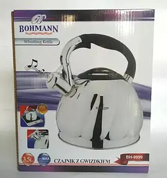 Чайник із свистком Bohmann BH 9999 3.5 л. - мініатюра 4