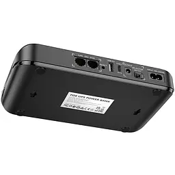 ДБЖ UPS для роутера Hoco DB62 UPS 20000mAh/18W/1USB/1TypeC/5/9/12v/POE 15-24V/LED black - мініатюра 3