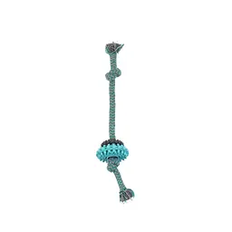 Іграшка для собак Misoko&Co Веревка з кільцями light blue 30.5 cm